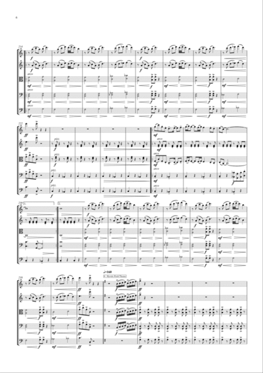 The Legend Of Zelda String Orchestra scores gallery preview page 6