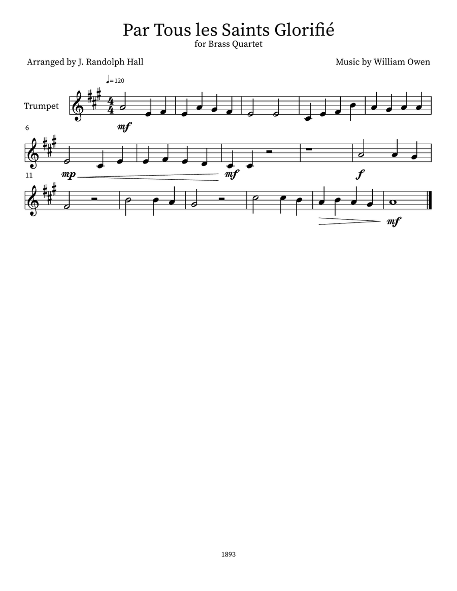 Par Tous les Saints Glorifié Small Ensemble scores gallery preview page 3