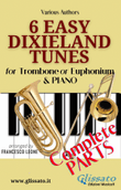 6 Easy Dixieland Tunes - Trombone/Euphonium & Piano