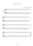 Ode to Joy - Piano