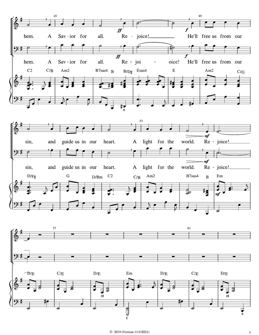 A Christmas Journey A Christmas Journey 2-Part scores gallery preview page 3