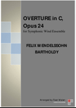 Overture in C for Symphonic Wind Ensemble by Felix Mendelssohn