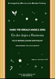 Hark The Herald Angels Sing (Eis dos Anjos a Harmonia) - Viola Quartet mini preview