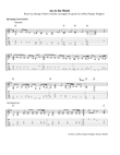 Joy to the World - solo guitar in G6 tuning