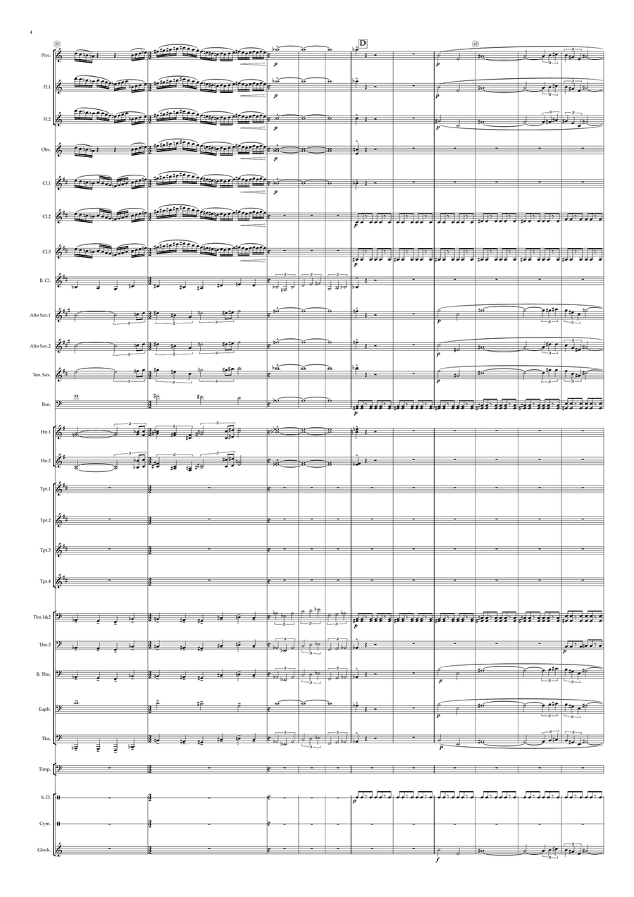 Back To The Future Back To The Future Concert Band scores gallery preview page 4