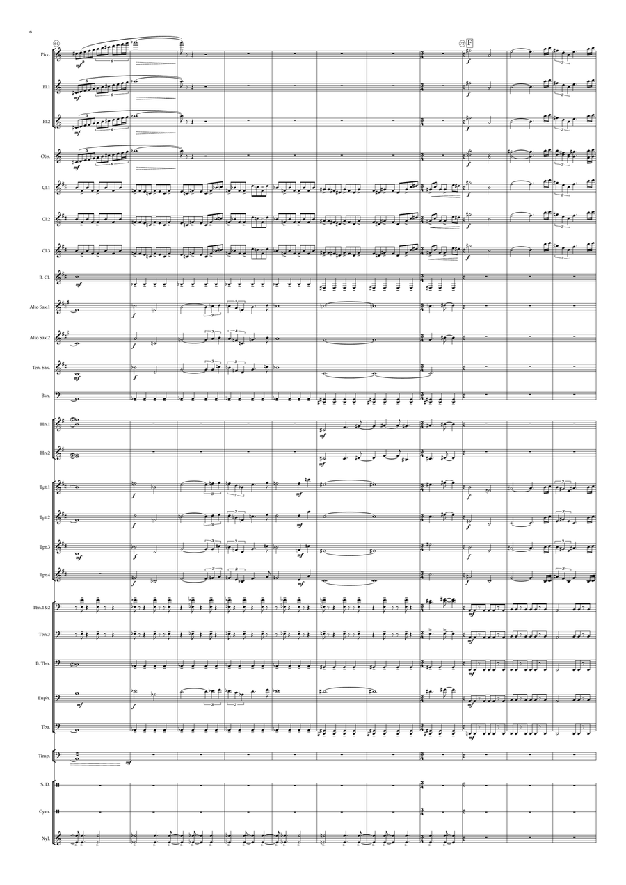 Back To The Future Back To The Future Concert Band scores gallery preview page 6
