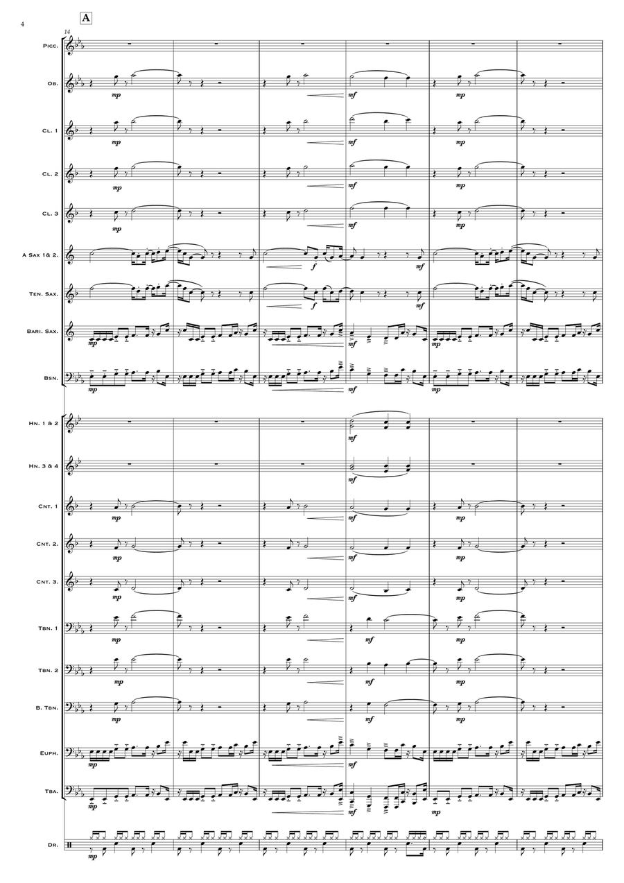 Breakout Marching Band scores gallery preview page 4