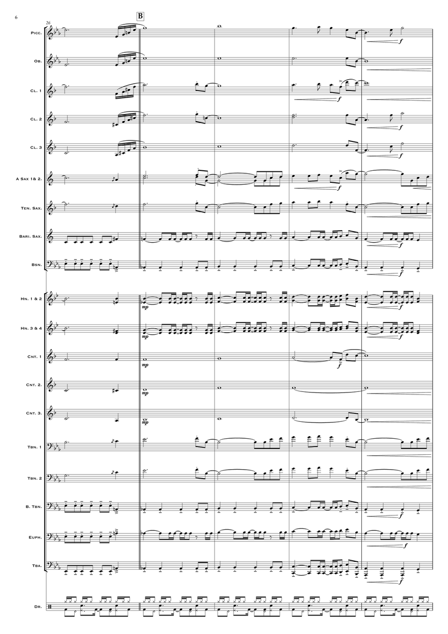 Breakout Marching Band scores gallery preview page 6