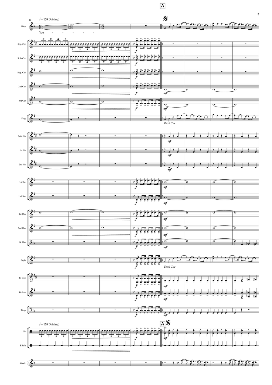 All I Want For Christmas Is You Brass Ensemble scores gallery preview page 3