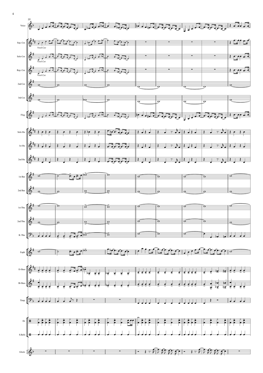 All I Want For Christmas Is You Brass Ensemble scores gallery preview page 4