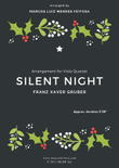 Silent Night - Viola Quartet mini preview
