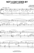 Not A Day Goes By (from Merrily We Roll Along) (arr. Lee Evans)