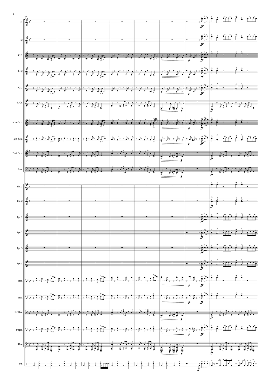 Bad Guy Bad Guy Marching Band scores gallery preview page 2