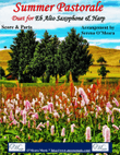 Summer Pastorale, Duet for Eb Alto Saxophone & Harp