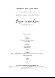 Singin' In The Rain - Score Only