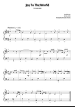 Joy To The World (easy piano)