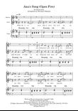 Ana's Song (open Fire)