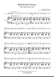 Makedonsko Devojce (The Macedonian Girl) - Eastern European folk song (arr. for trombone and piano)