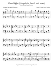 Silent Night (Harp Solo, Pedal and Lever)