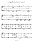 Bring a Torch, Jeanette, Isabella (Piano/Vocal/Chords)