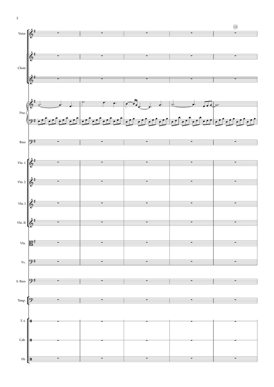 Exogenesis: Symphony Part Iii (redemption) Large Ensemble scores gallery preview page 2