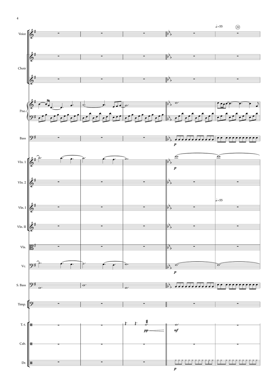 Exogenesis: Symphony Part Iii (redemption) Large Ensemble scores gallery preview page 4