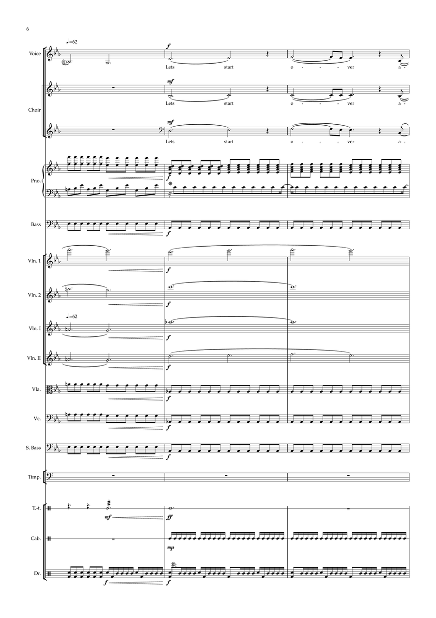 Exogenesis: Symphony Part Iii (redemption) Large Ensemble scores gallery preview page 6