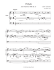 Prelude from Oratorio de Noël, Op. 12 (Organ Solo)