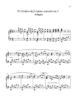 P.I.Tcaikovsky themes from piano concerto no.1