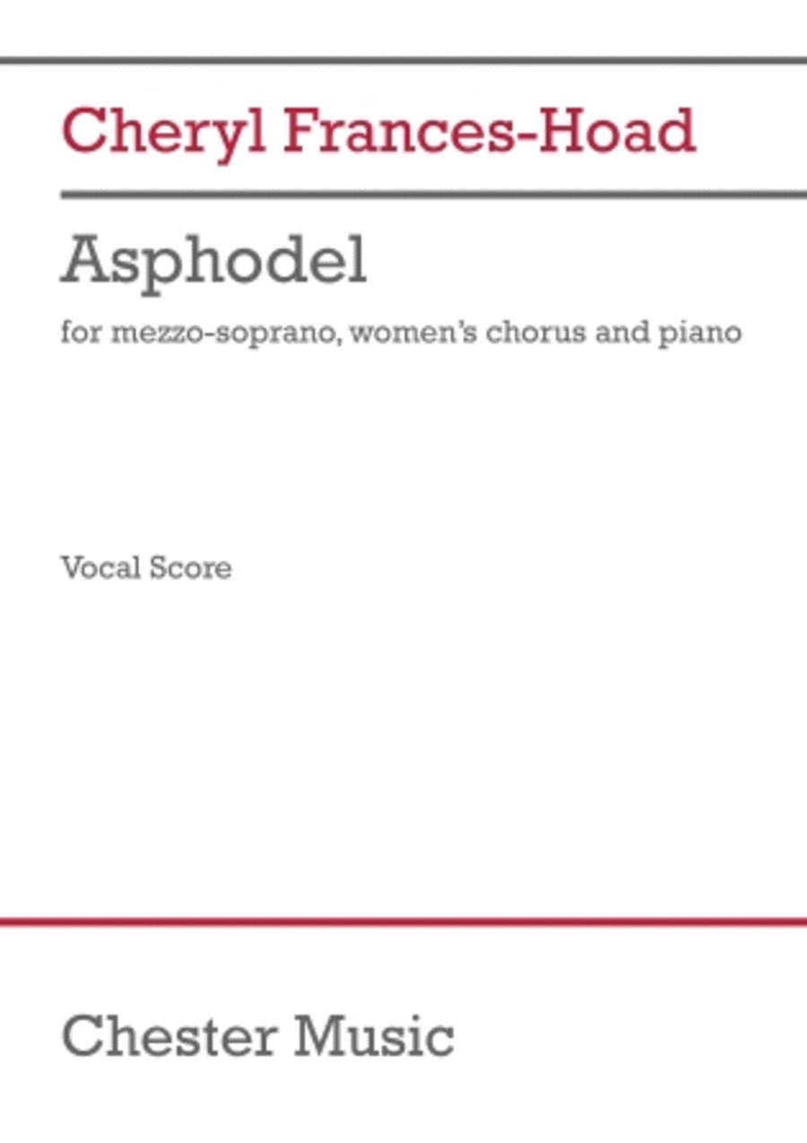 Asphodel Asphodel Voice scores gallery preview page 1