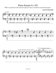 Piano Sonata G=I/S