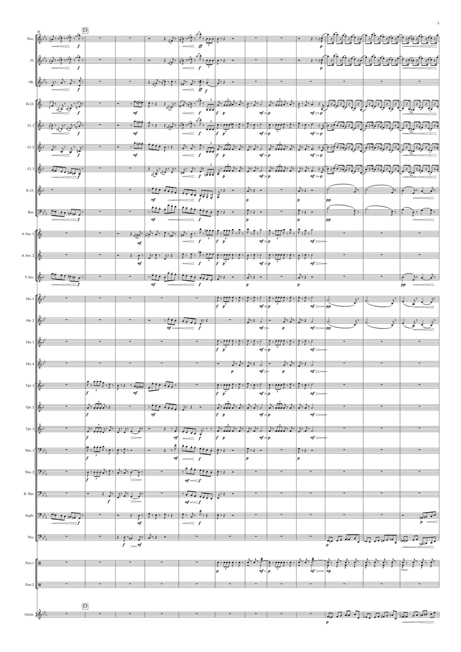 The Nutcracker The Nutcracker Concert Band scores gallery preview page 5