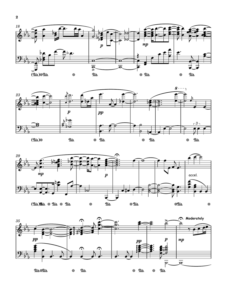 The Way You Look Tonight Piano Solo scores gallery preview page 2