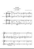 SUMMER by VIVALDI for FLUTE, CLARINET, VIOLIN, CELLO QUARTET