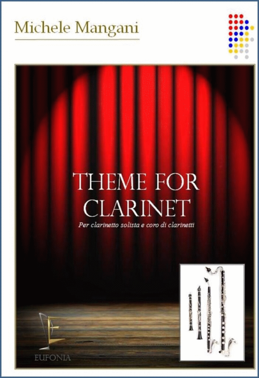 Theme for Clarinet Clarinet Quartet scores gallery preview page 1