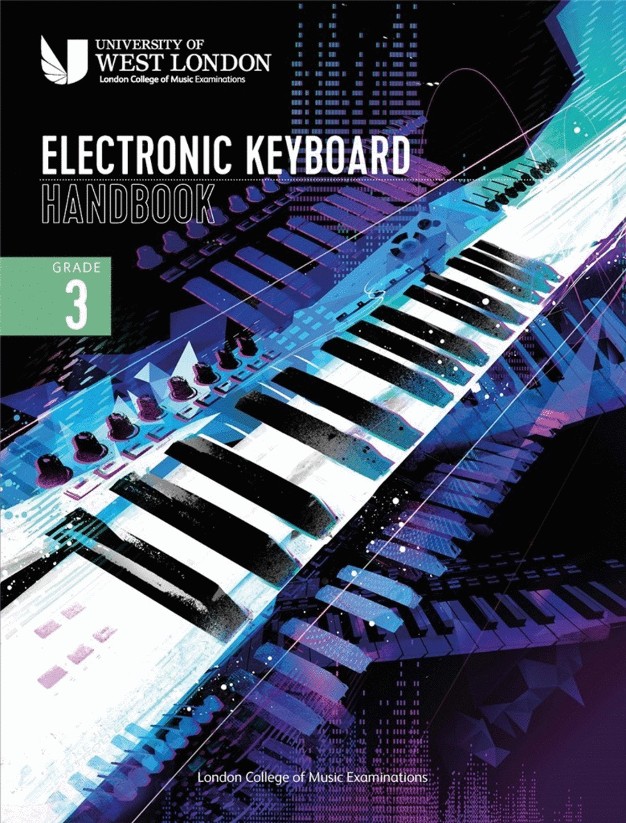 LCME Electronic Keyboard Handbook 2021 Grade 3 Electronic Keyboard scores gallery preview page 1