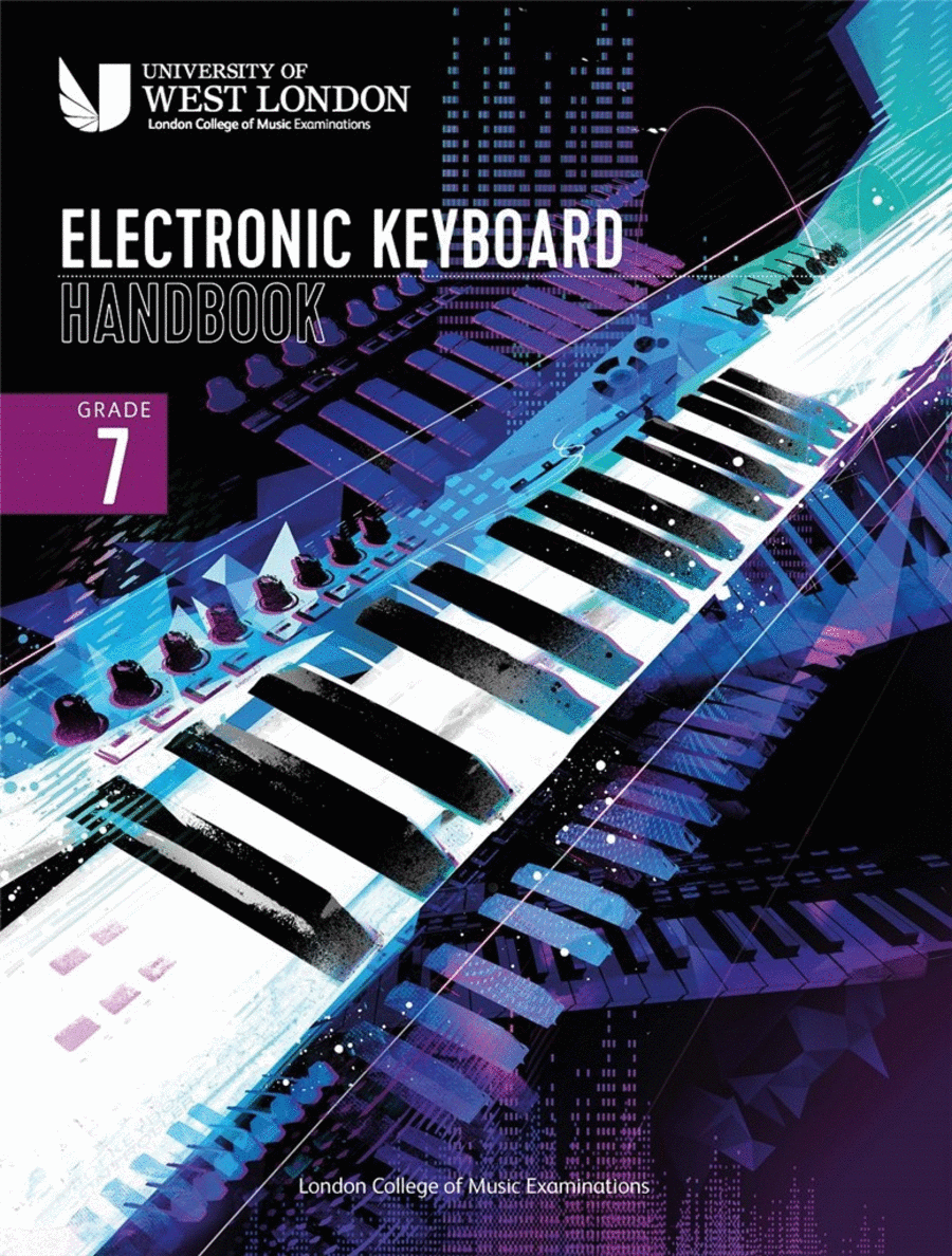 LCME Electronic Keyboard Handbook 2021 Grade 7 Electronic Keyboard scores gallery preview page 1