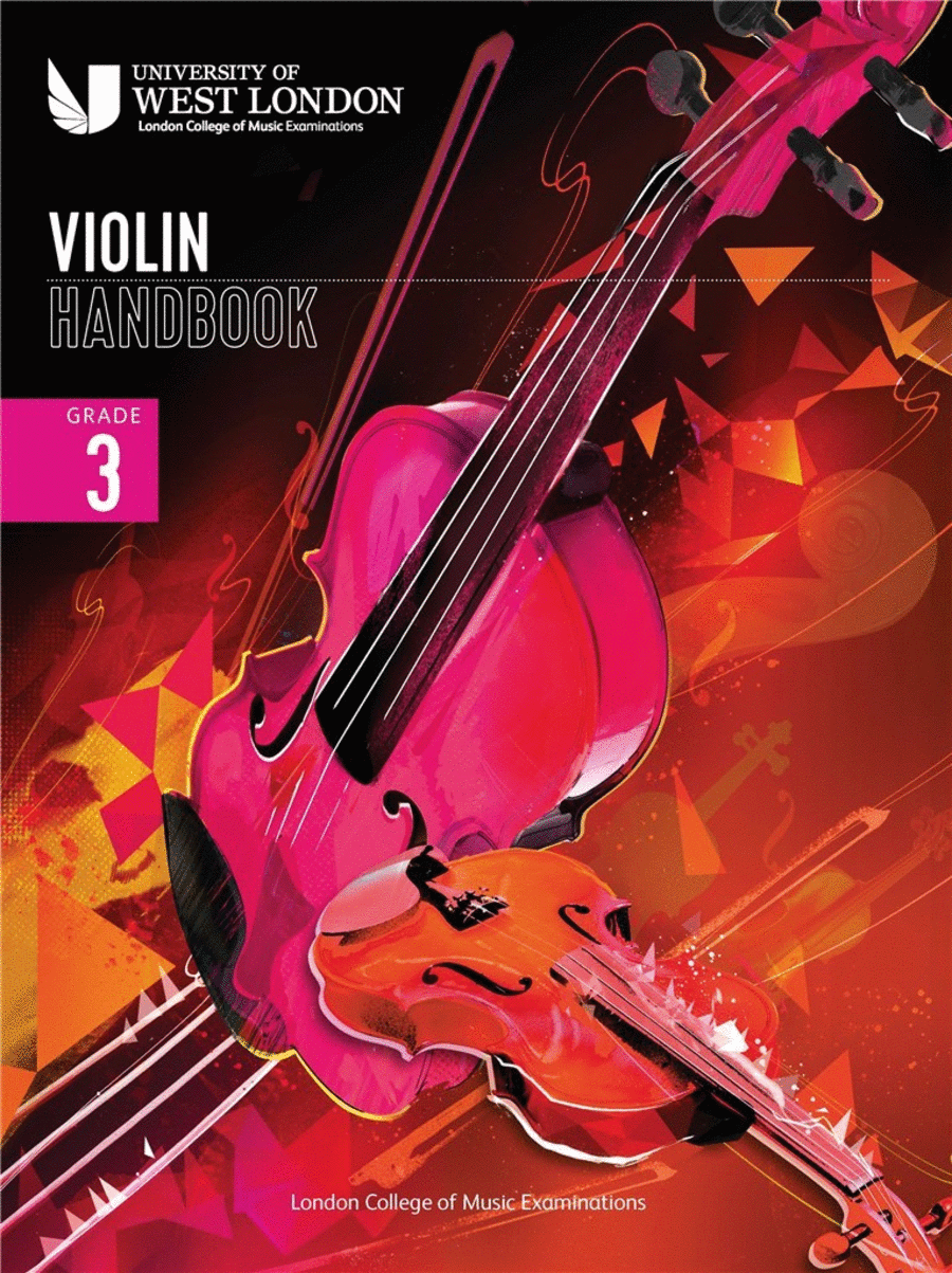 LCME Violin Handbook 2021: Grade 3 Violin Solo scores gallery preview page 1