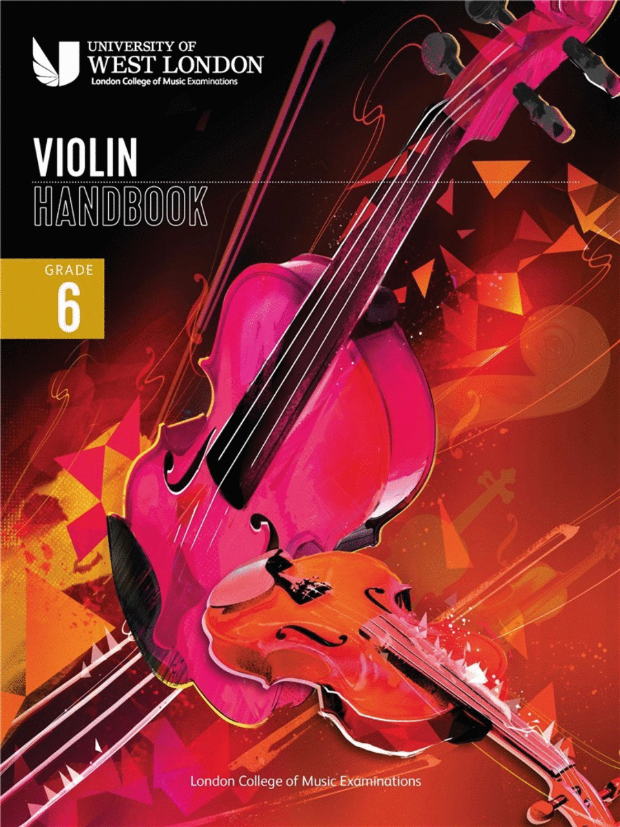 LCME Violin Handbook 2021: Grade 6 Violin Solo scores gallery preview page 1