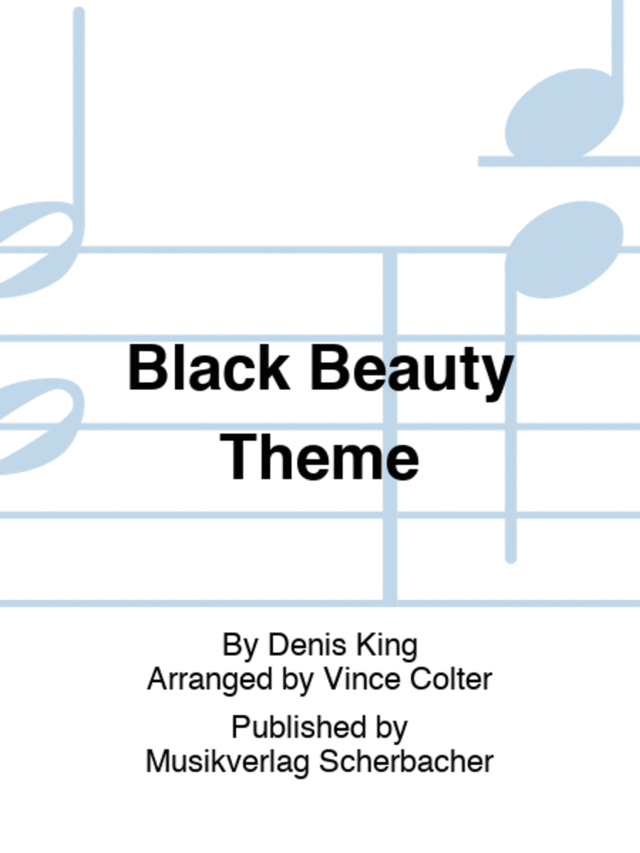 Black Beauty Theme Concert Band scores gallery preview page 1