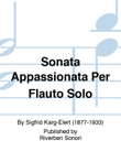 Sonata Appassionata Per Flauto Solo