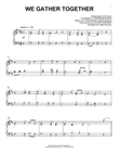 We Gather Together (arr. Phillip Keveren)