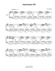 Impromptu VIII