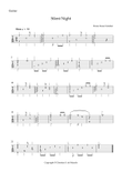 Silent Night - TABs