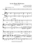 In the Bleak Midwinter - Bass Solo