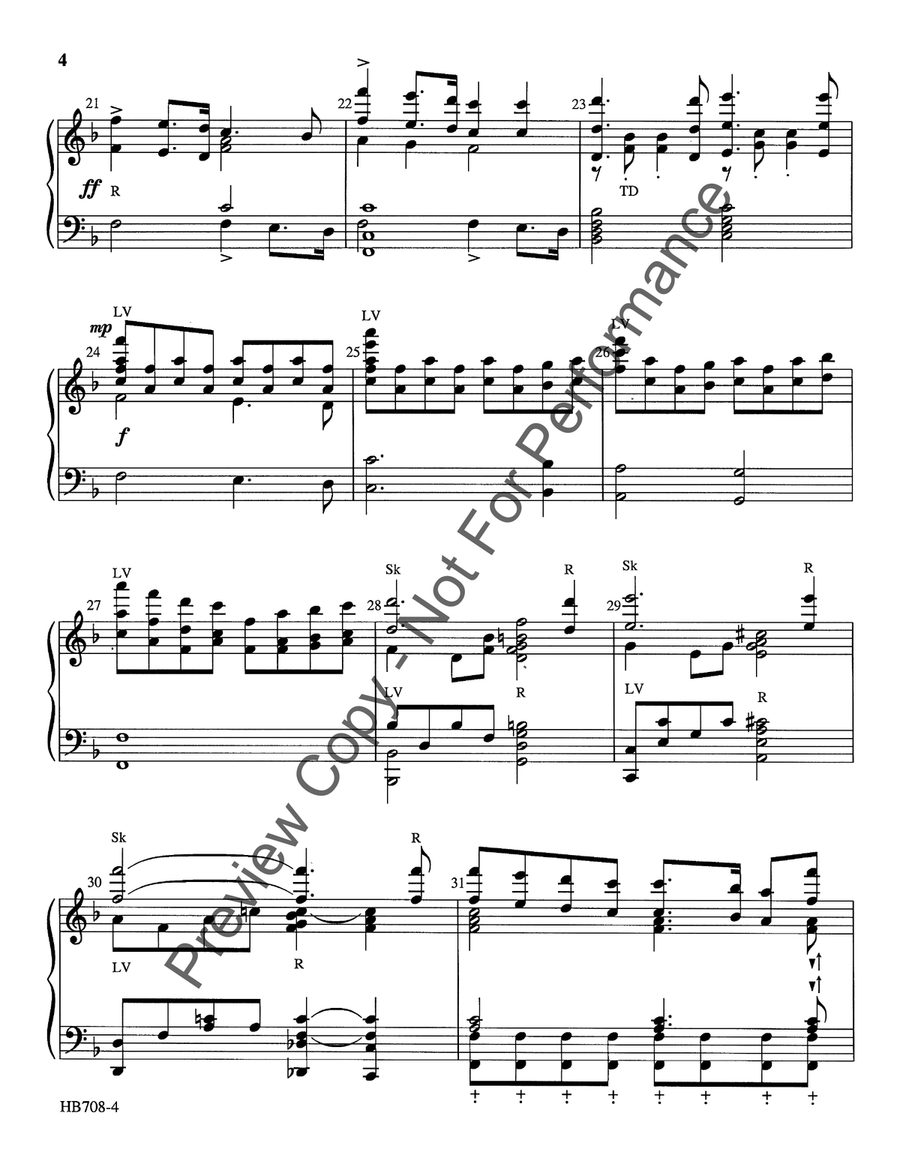 He Is Born, How Great Our Joy! 5-Octaves scores gallery preview page 5