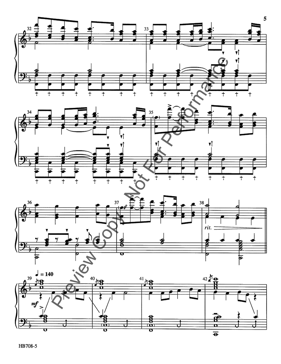 He Is Born, How Great Our Joy! 5-Octaves scores gallery preview page 6