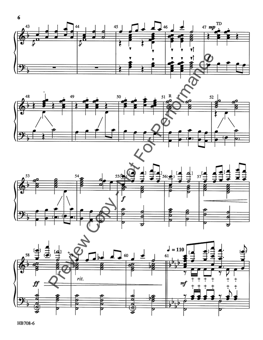He Is Born, How Great Our Joy! 5-Octaves scores gallery preview page 7