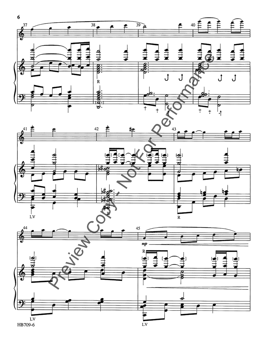 His Eye Is on the Sparrow - Childers Handbell Choir scores gallery preview page 7