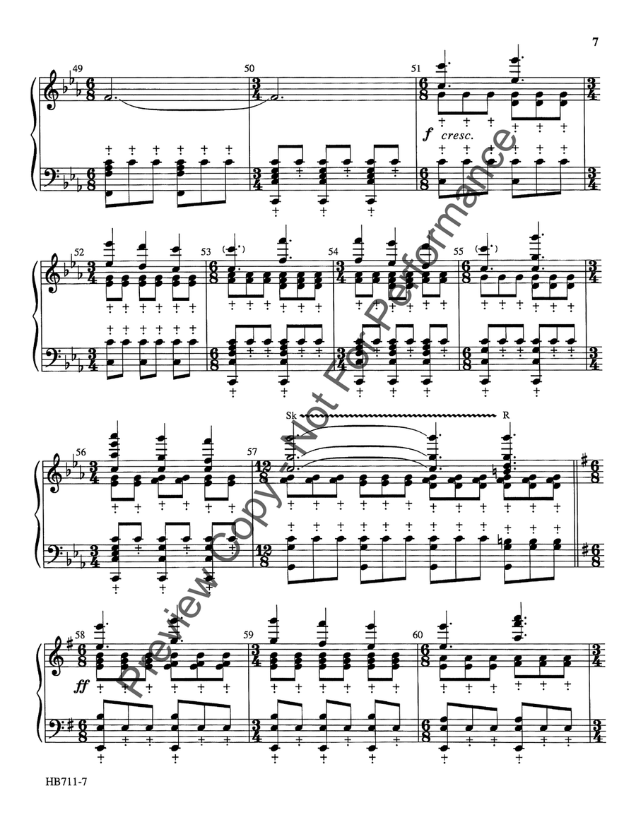 I Wonder As I Wander - Austin 5-Octaves scores gallery preview page 7